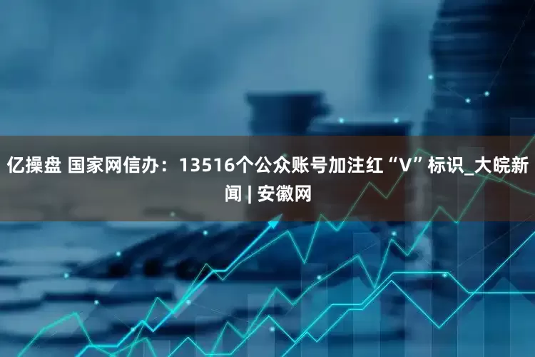 亿操盘 国家网信办：13516个公众账号加注红“V”标识_大皖新闻 | 安徽网